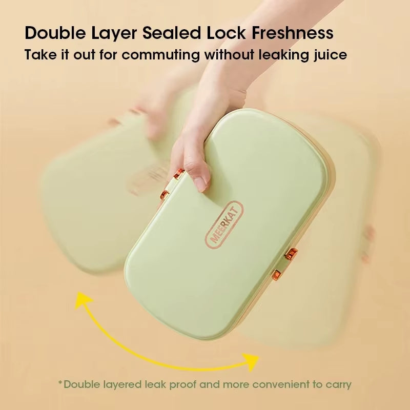 Electric Lunch Box Portable Food Warmer Water Free Bento Box Stainless Steel Food Warmer Office Food Lunch Box Electric Heater