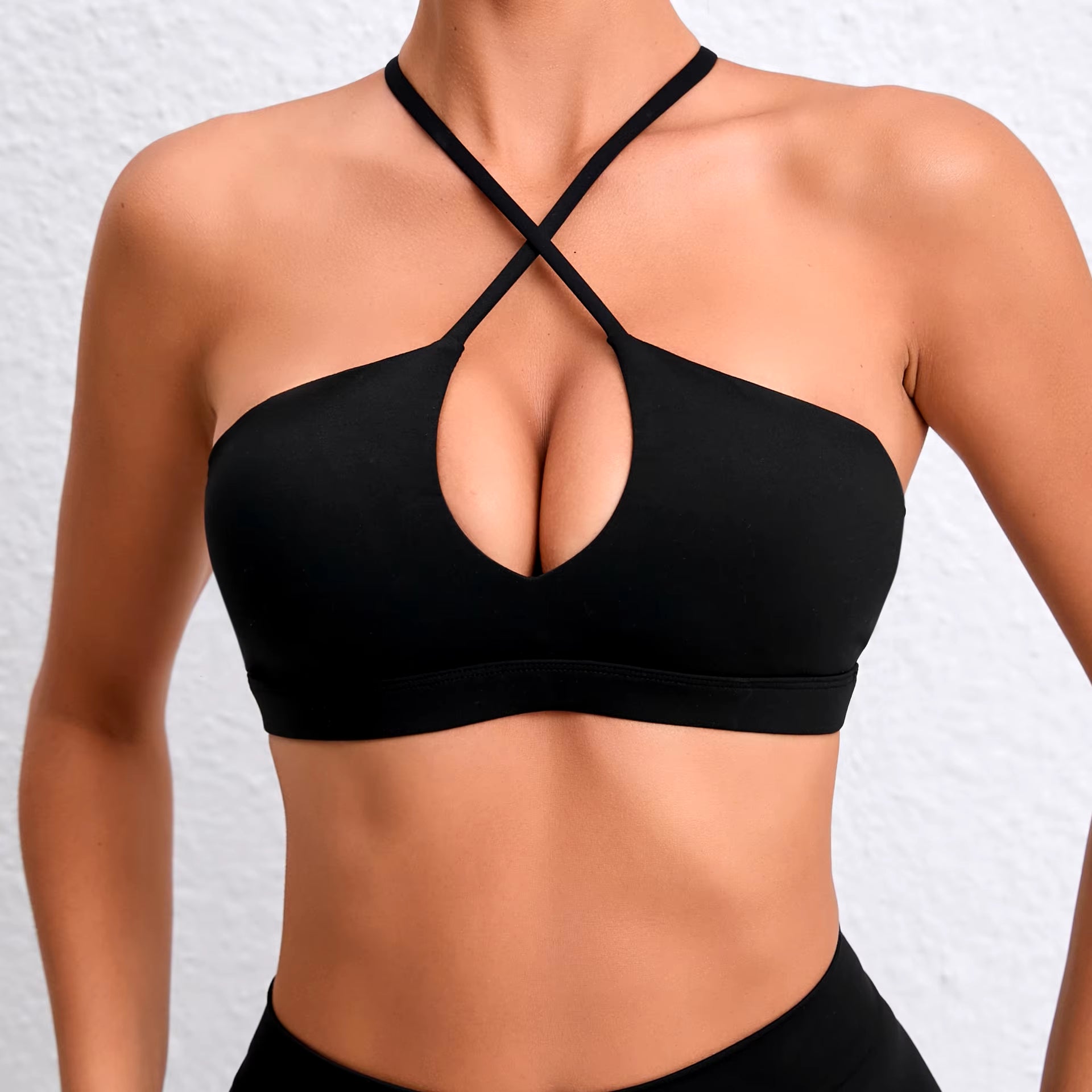 Summer Gym Top Women Training Yoga Clothes Stretch Sports Underwear Fitness Workout Cross Yoga Bra Sexy Sports Bra